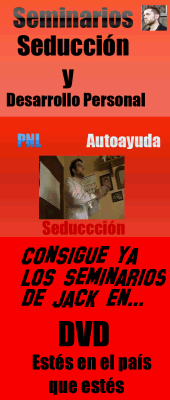 DVD seminarios de seducción y desarrollo personal
