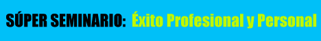 Seminario de éxito profesional y personal